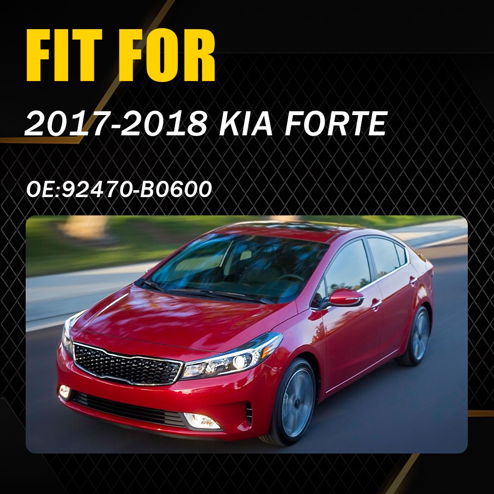 Tail Light Harness Wiring Socket Fit 2017-2018 Kia Forte Direct Replacement