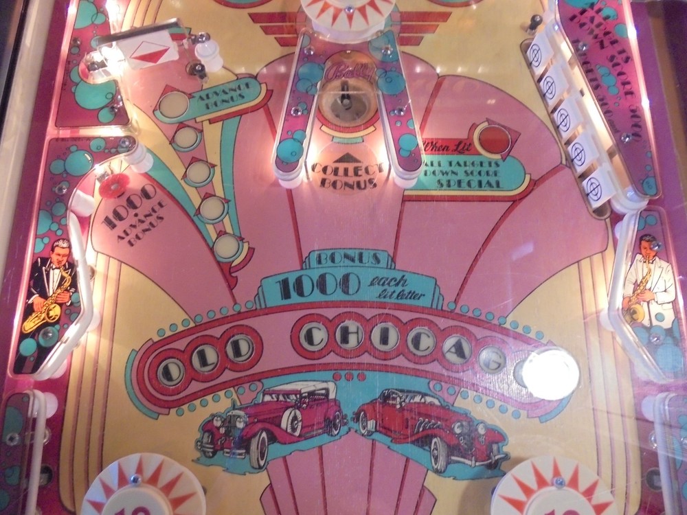 Bally 1976 Old Chicago Pinball Machine!