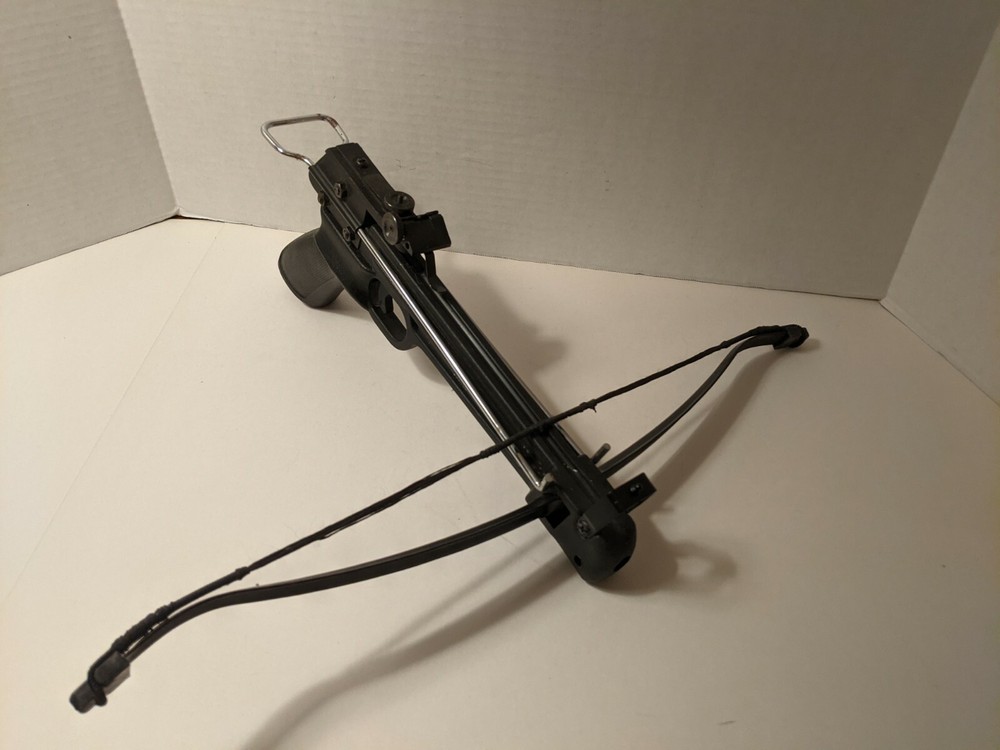 MINI PISTOL GRIP CROSSBOW HAND HELD BLACK