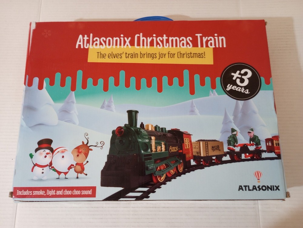Atlasonix Christmas Elves Train Battery Powered