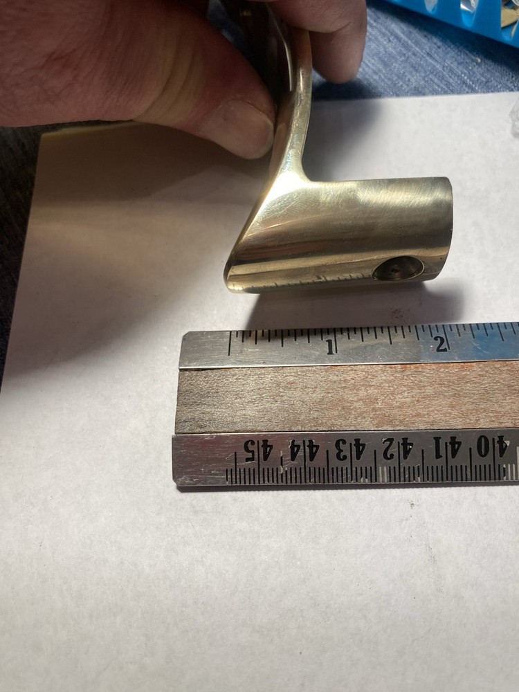 Thompson Center arms Hawkins Muzzleloader Butt Plate with Screws. (Size Below)