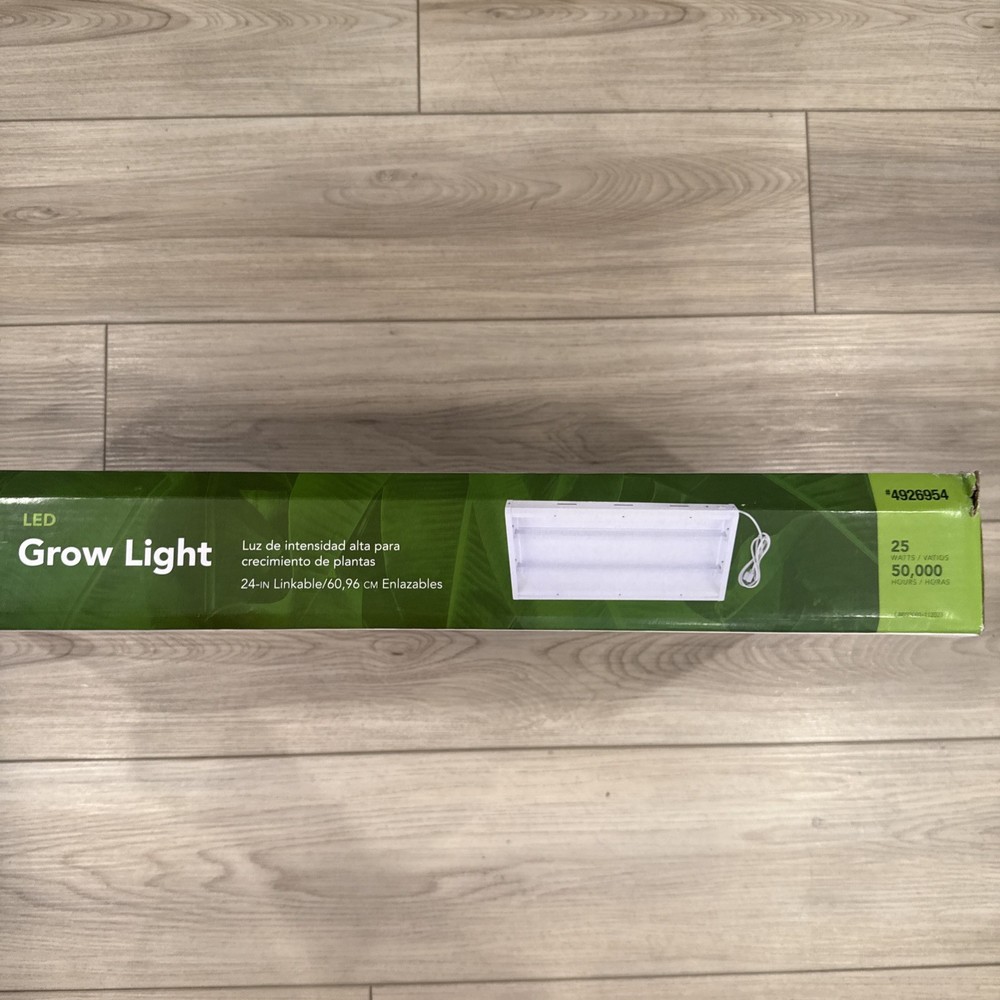 Utilitech 2-Light White 25-Watt Selectable Spectrum LED Grow Light Kit