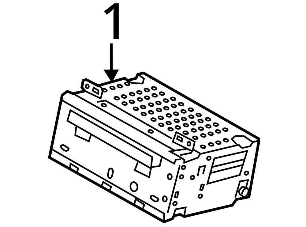 CONTROL PANEL OEM 12-14 FORD FOCUS 1YR WRNTY