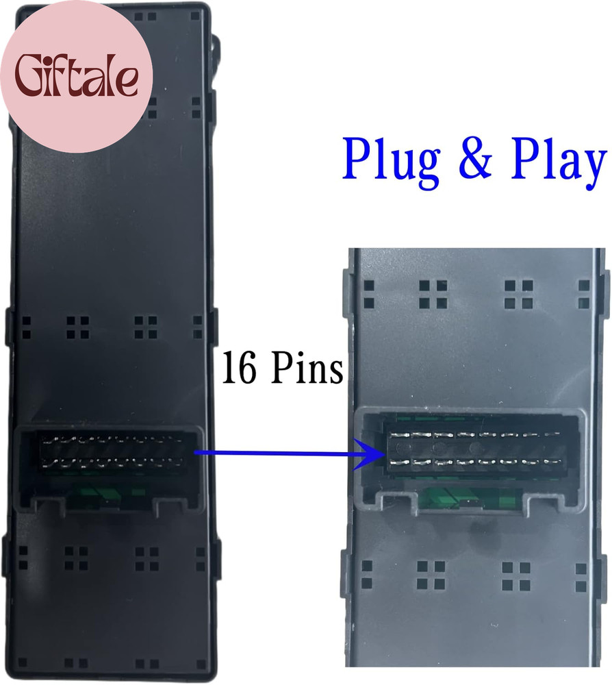 Power Window Master Switch Compatible with Kia Rio 2012 2013 2014 2015 Replace O