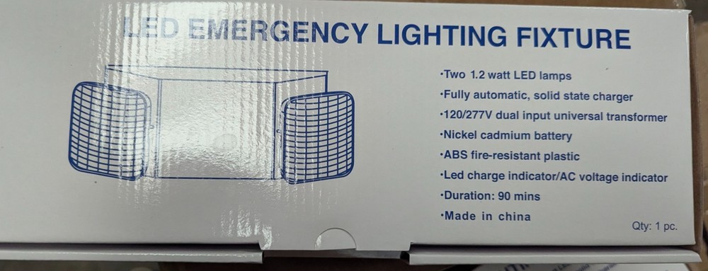 LED Emergency Light Fixtures