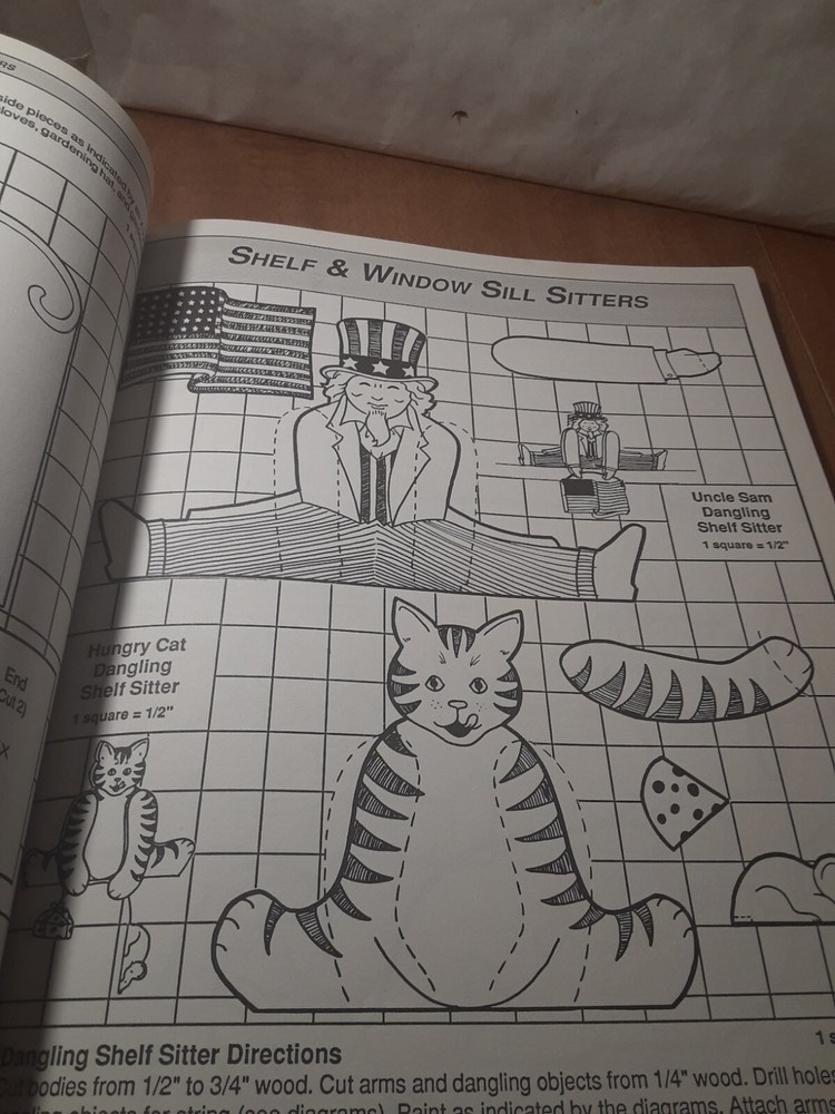 347 Woodworking Patterns 1992 Paperback Book