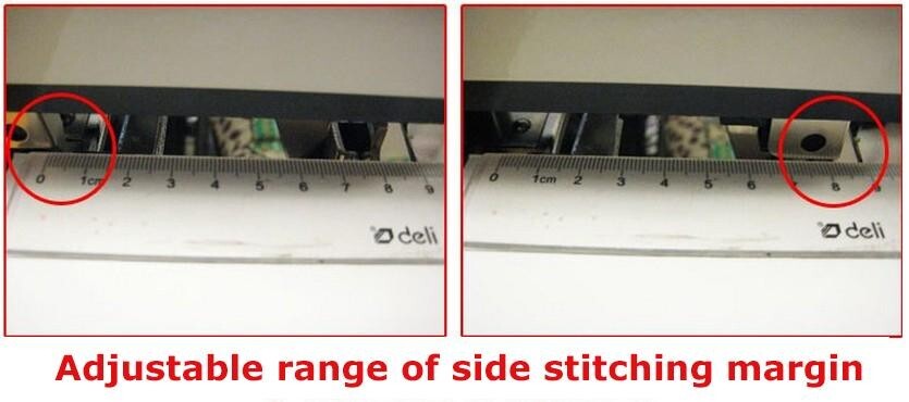 Saddle Stapler Electric Auto Bookbinding Machine Binder Riding Binding Stitcher