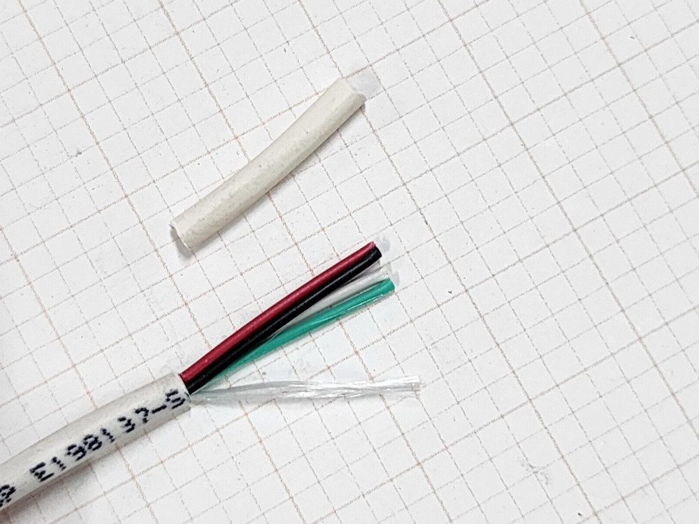 Structured Cable Products/SCP 22/4C Security/Control Cable Plenum White /100ft