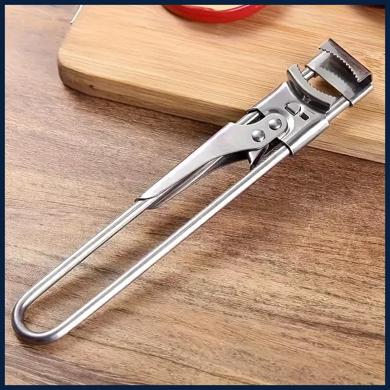 A sturdy and durable kitchen tool suitable for cans and bottles, adjustable