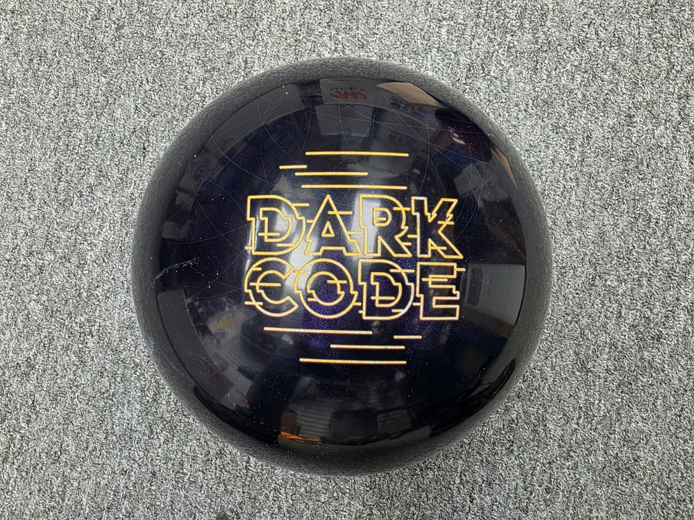 13 lbs USED Storm DARK CODE bowling ball