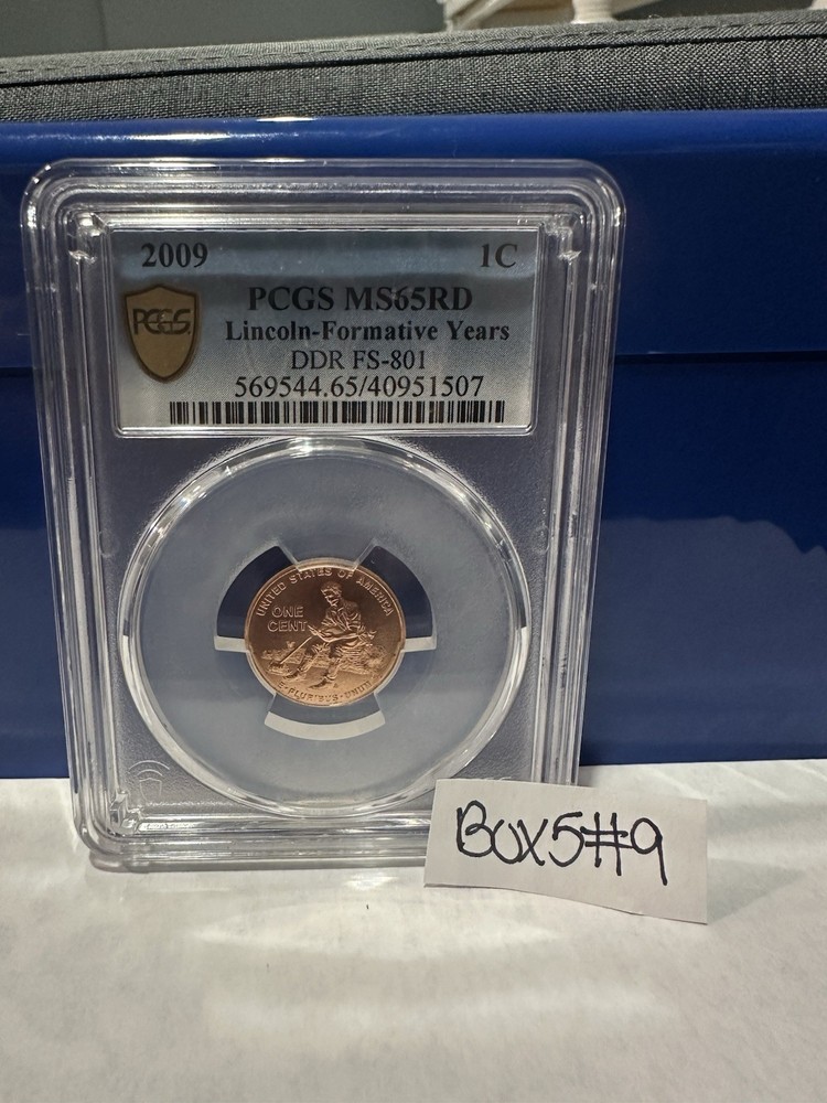 2009 PCGS MS65RD Lincoln-Formative Years DDR FS-801