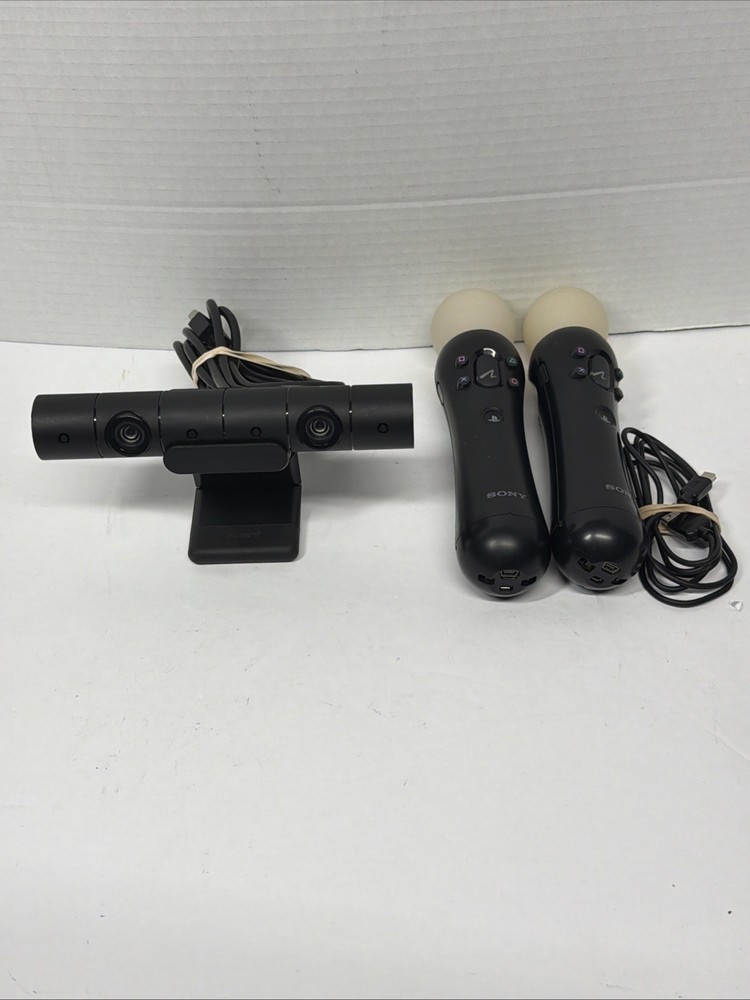 Sony PSVR Bundle: 2 Move Motion Controllers, v2 Camera CUH-ZEY2