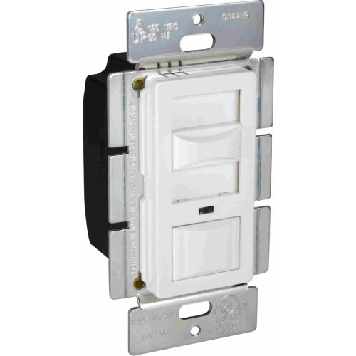 Orbit FD503-W Single Pole 3 Way Slide and Switch with Light White