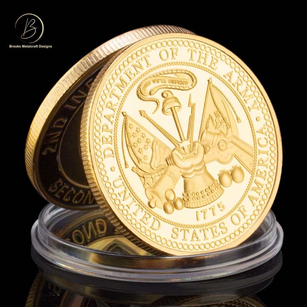Army 2nd Infantry Division Challenge Coin