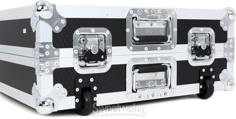 ProX Z-Table Folding Mobile DJ Workstation and Flight Case