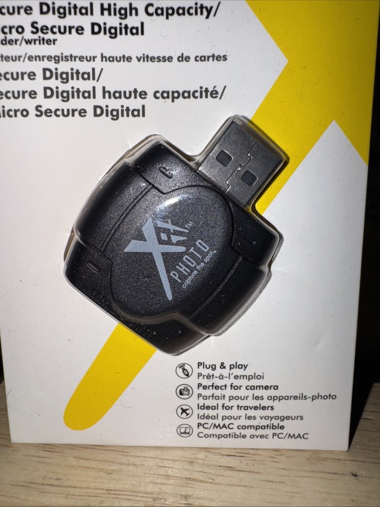 ( 1 ) High speed SD SDHC MicroSD Reader Writer PC MAC compatible Plug and Play!