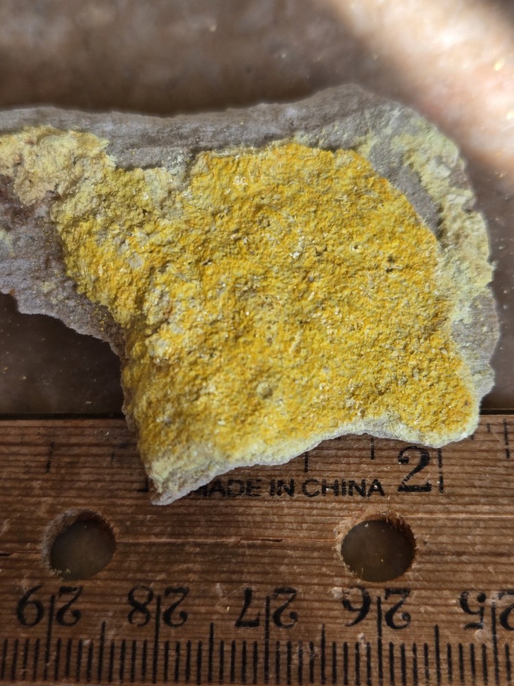 Rare Metarossite w Rossite specimen