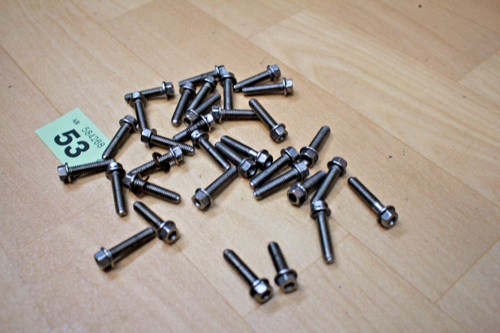 Triumph Daytona 600 Outer Engine Case Bolts Oem 2002 - 2005 28k