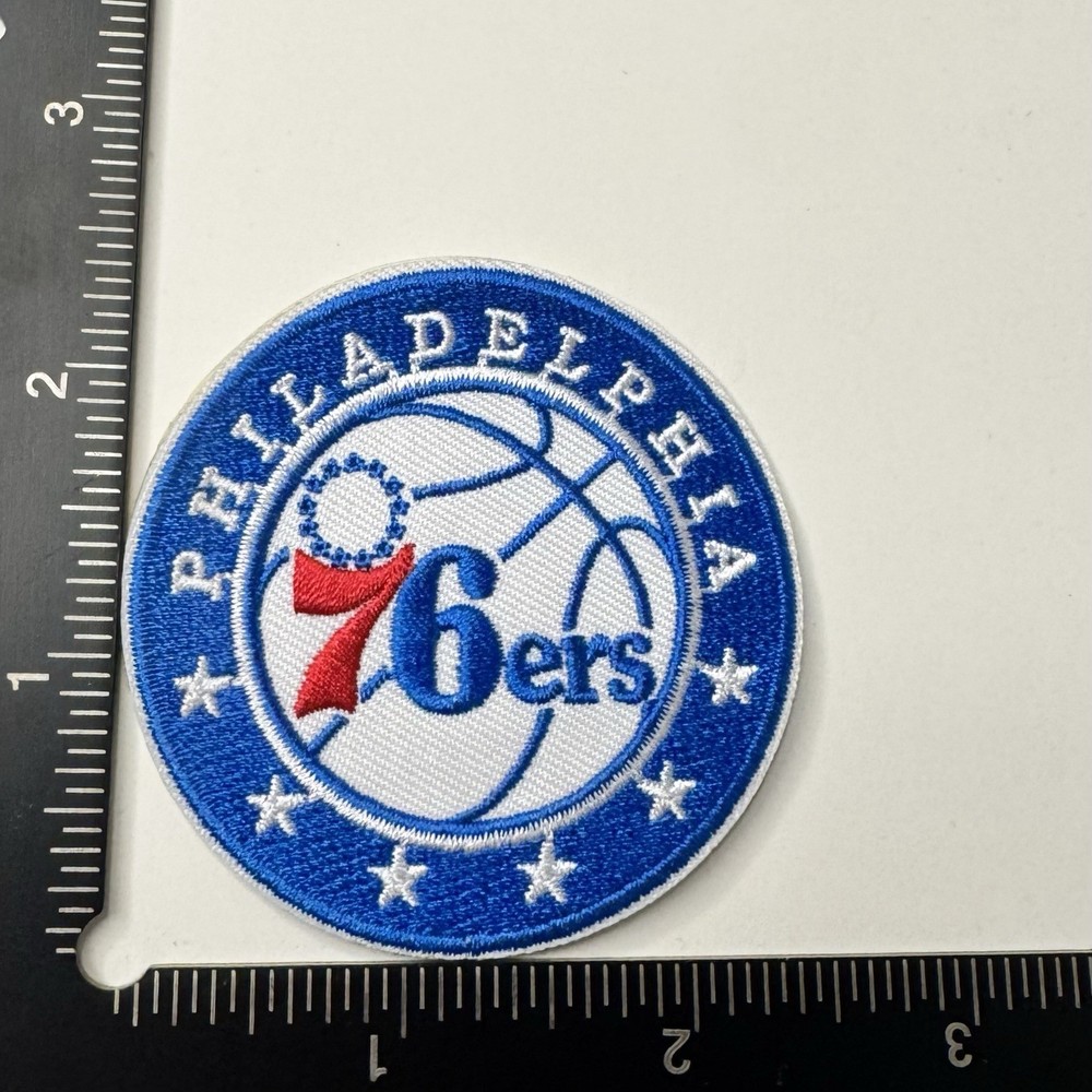 Philadelphia 76ers iron on patch Throwback Vintage