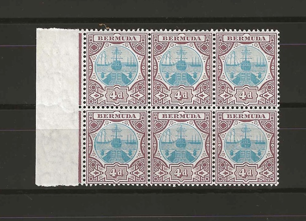 BERMUDA 1906/10 SG 42 MNH