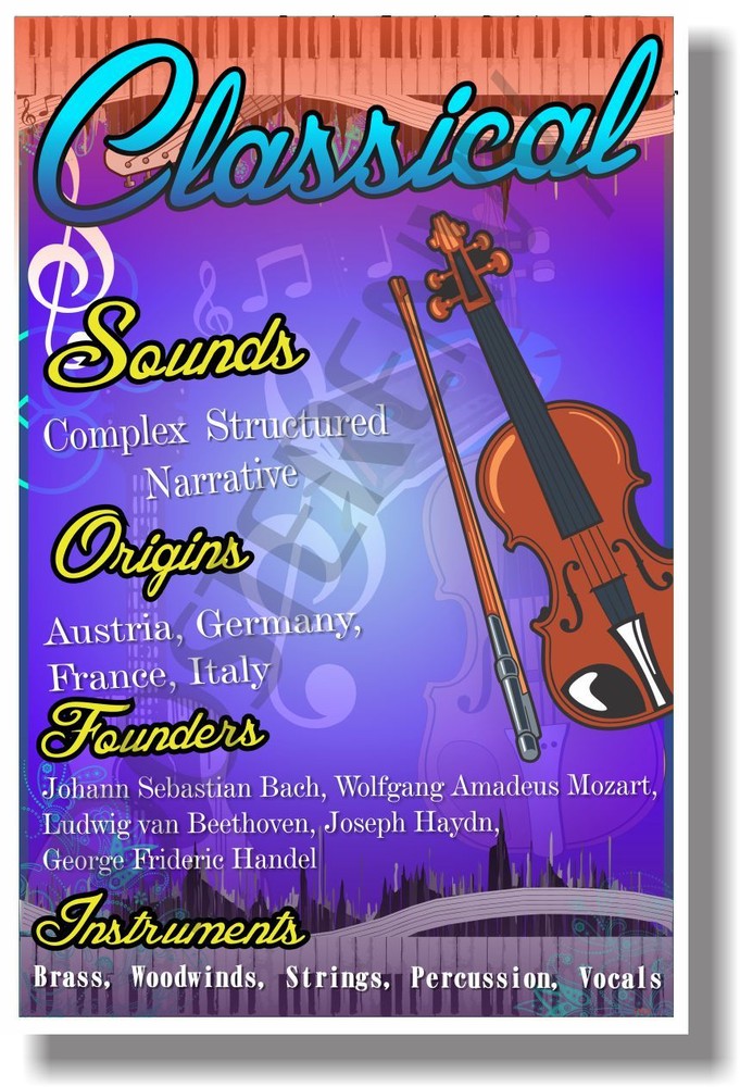 Classical - NEW Music Poster (mu082)