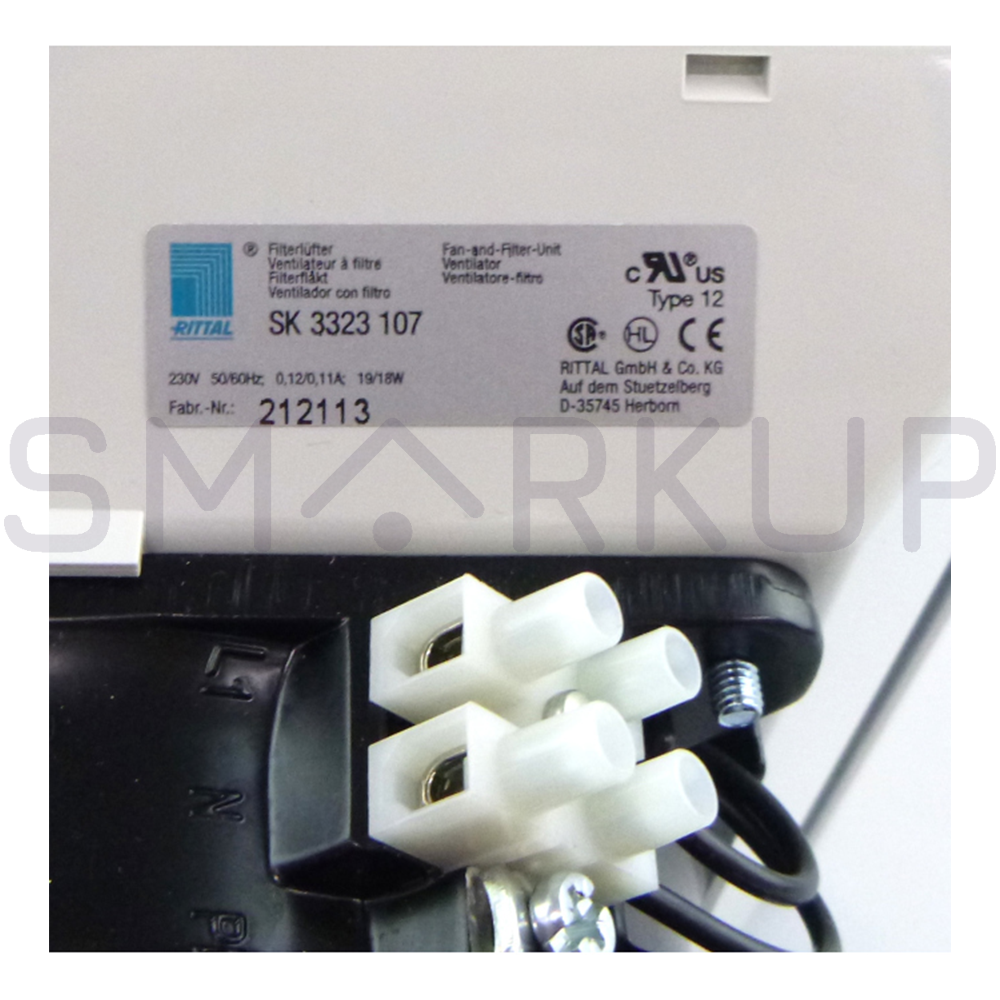 New In Box RITTAL FILTERLÜFTER SK3323107 Cabinet Filter Fan
