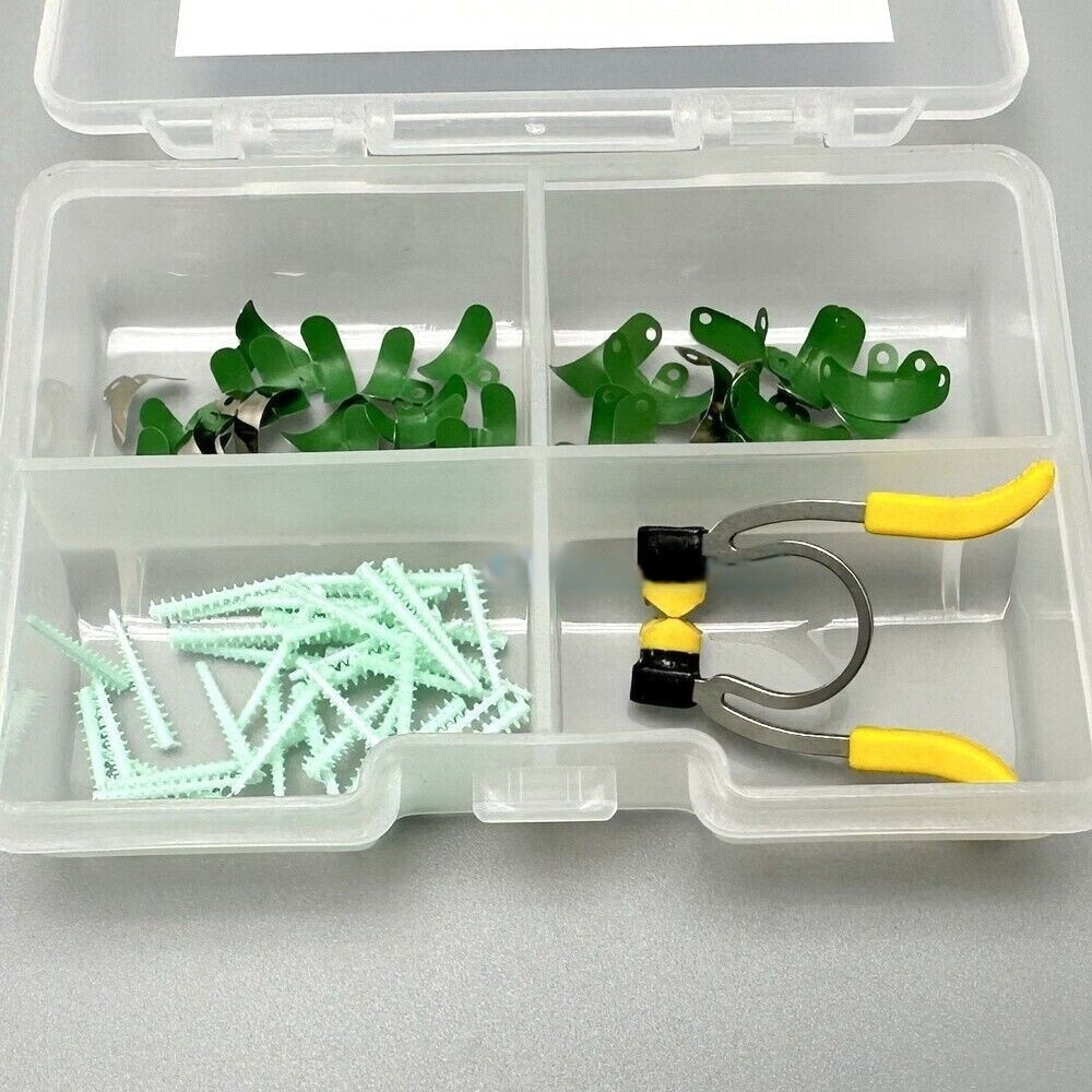 Dental Matrix Bands Sectional Matrix System Paediatric Matrices Clamp Ring+Wedge
