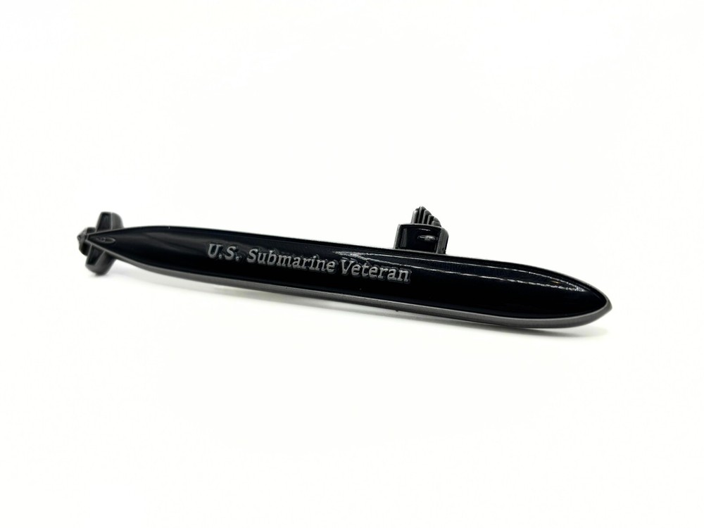 Navy Submarine Veteran Challenge Coin- 688 Class Shaped