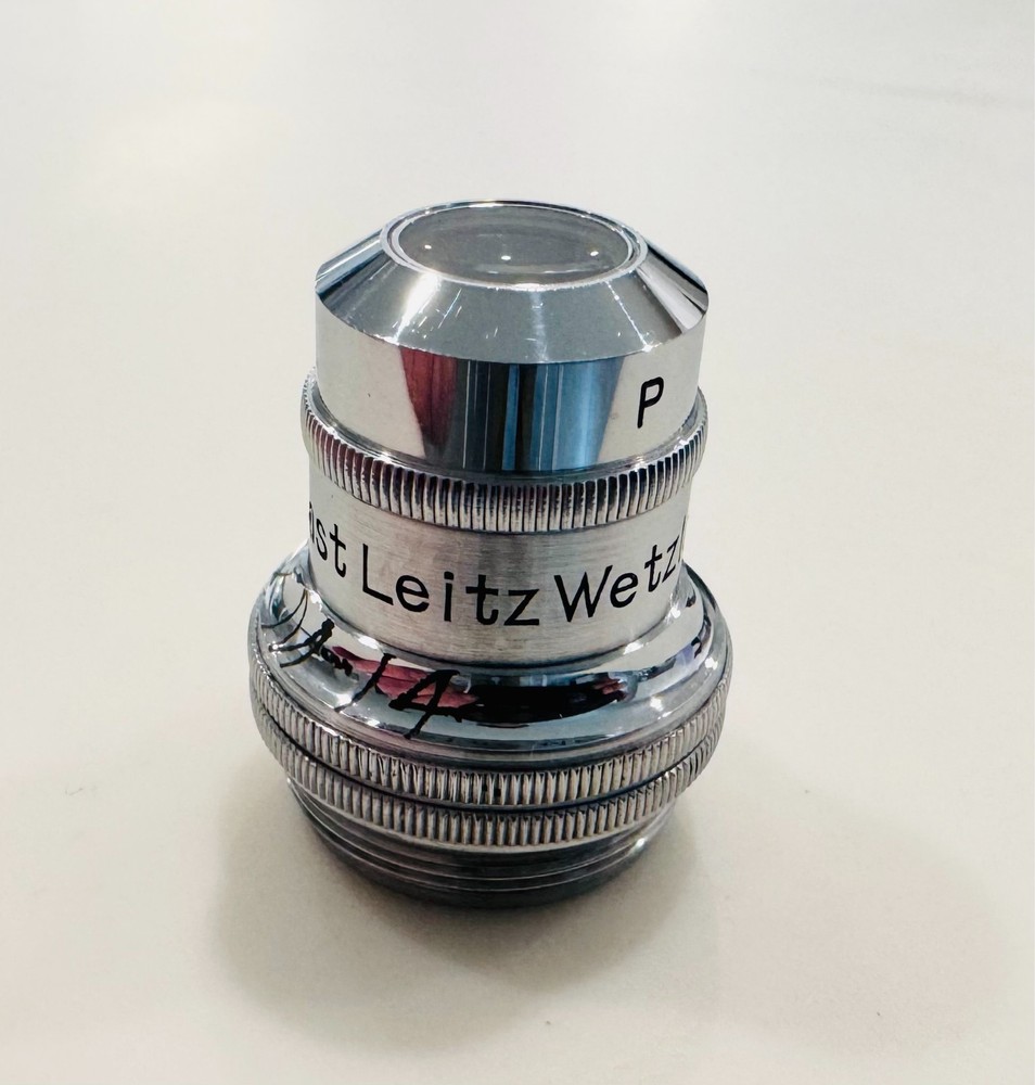 Leitz 4.3X 1b P Polarizing Microscope Objective Lens 170mm