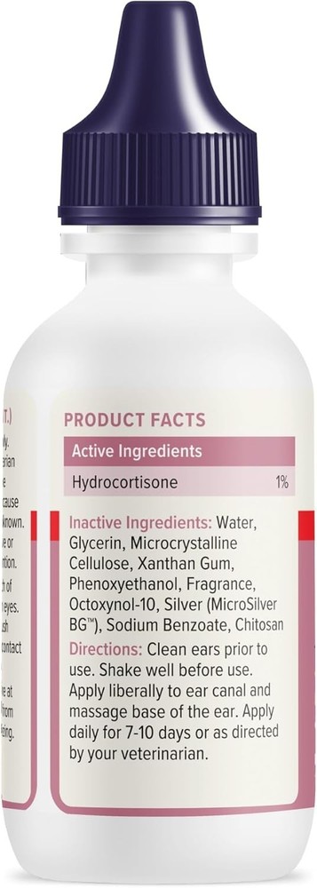 MicroSilver Ear Infection Drops for Dogs