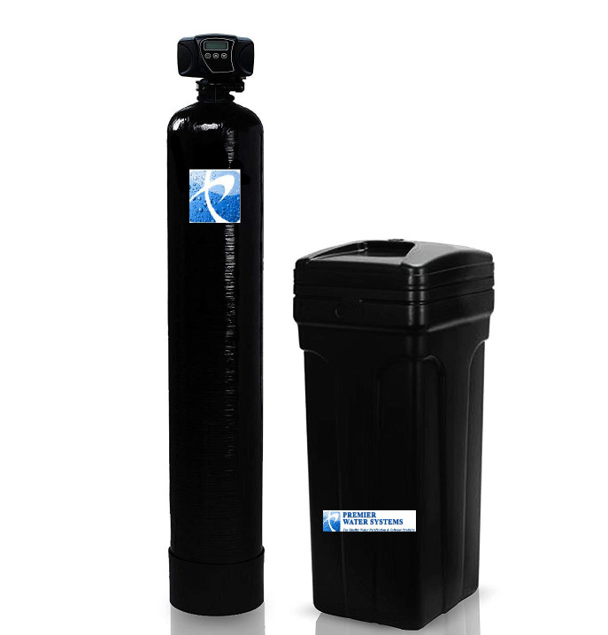Premier Whole House Water Softener w/ Meter Valve 48000 Grain 1-4 person home