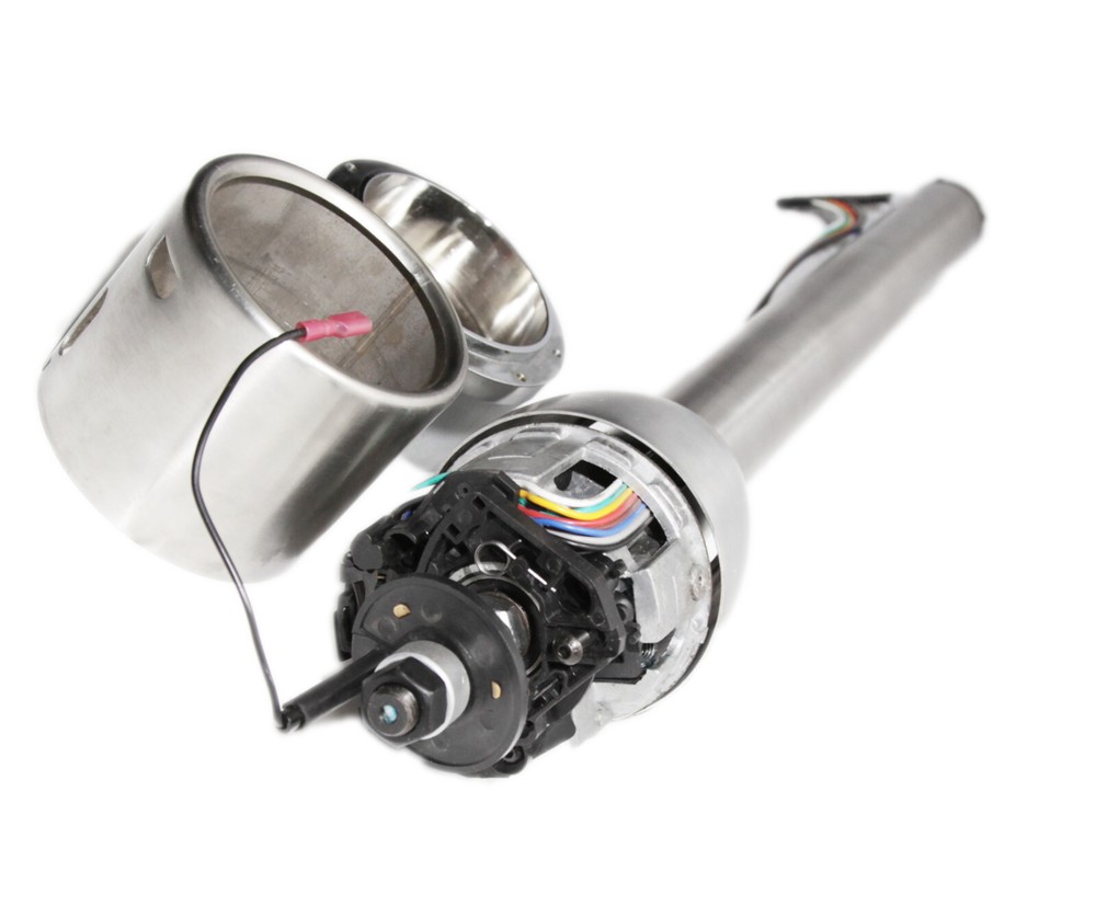 For Universal 32"GM Style Floor Shift Steering Column+9 holes Wheel Adapter