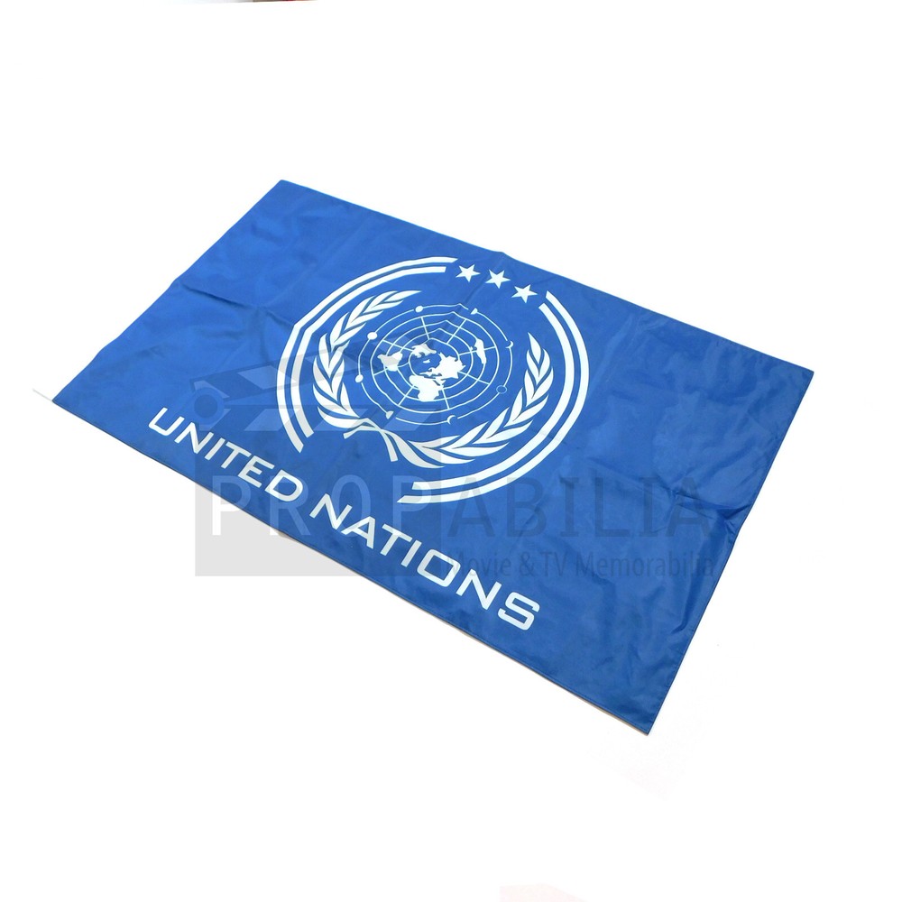THE EXPANSE UN Flag Original Prop (0529-4756)