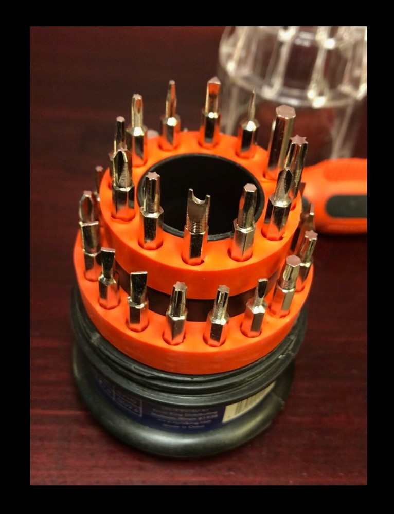 SCREWDRIVER SET REPAIR KIT ~ REAL WORK TOOLS ~ ALL-IN-ONE ~ POCKET SET