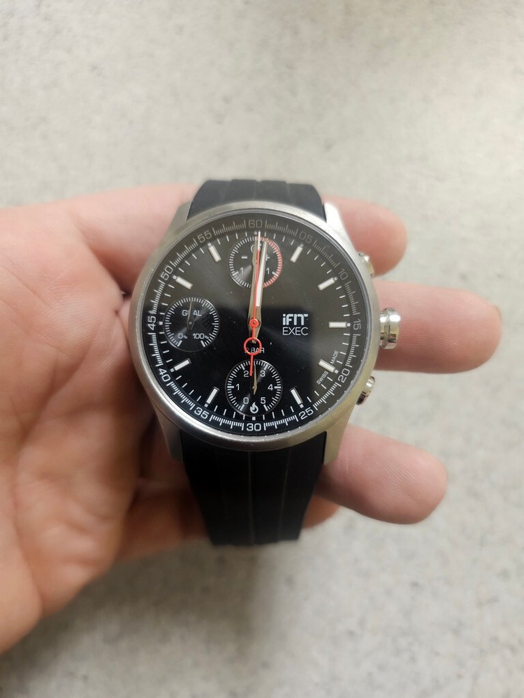 iFit EXECUTIVE Black Watch. CLEAN NO CHARGER.