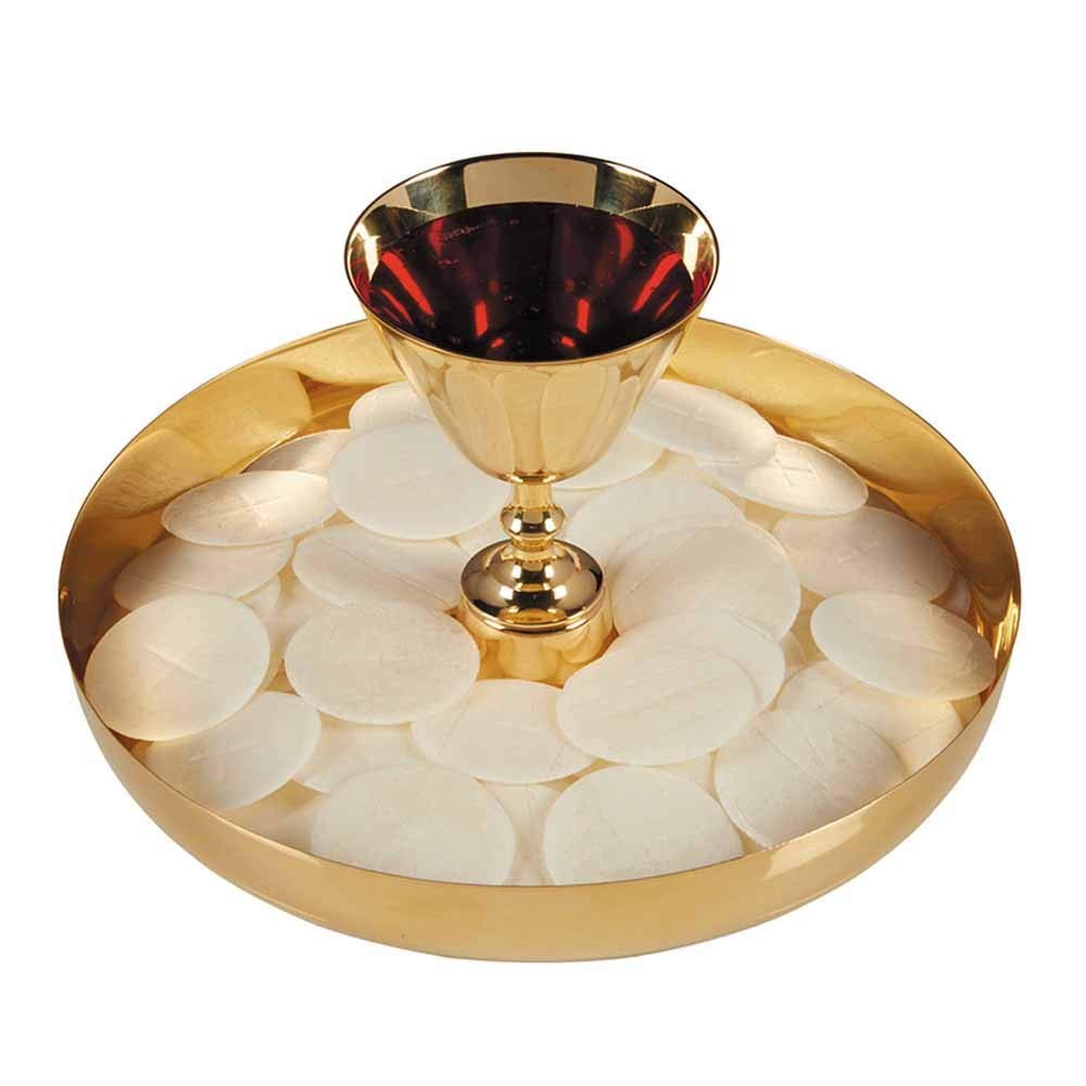 Sudbury Brass Communion Intinction Set, 6 1/2 Inch