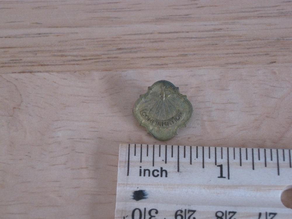 Vintage Confirmation Pin