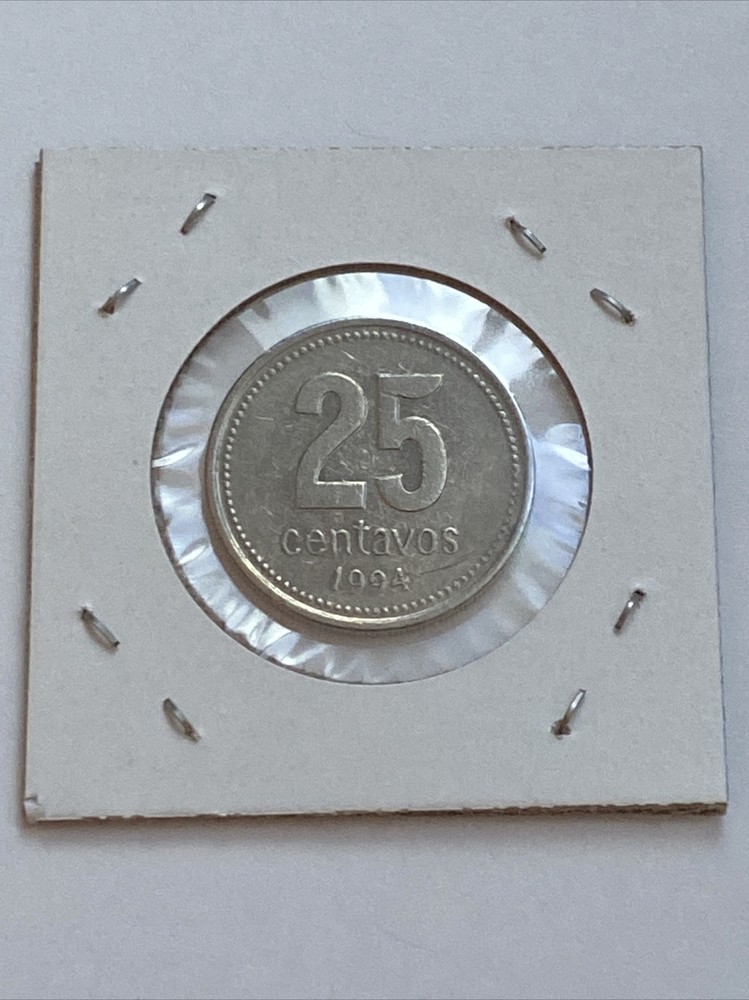 1994 Argentina 25 Cent Coin B15