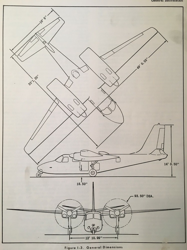 Rockwell Pressurized Aero Commander 680F Maintenance Manual