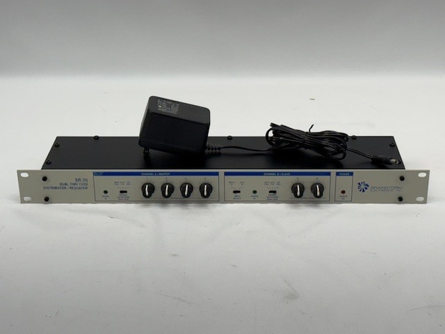 Brainstorm Electronics SR-26 Dual Time Code Distributor/Reshaper & Power Supply