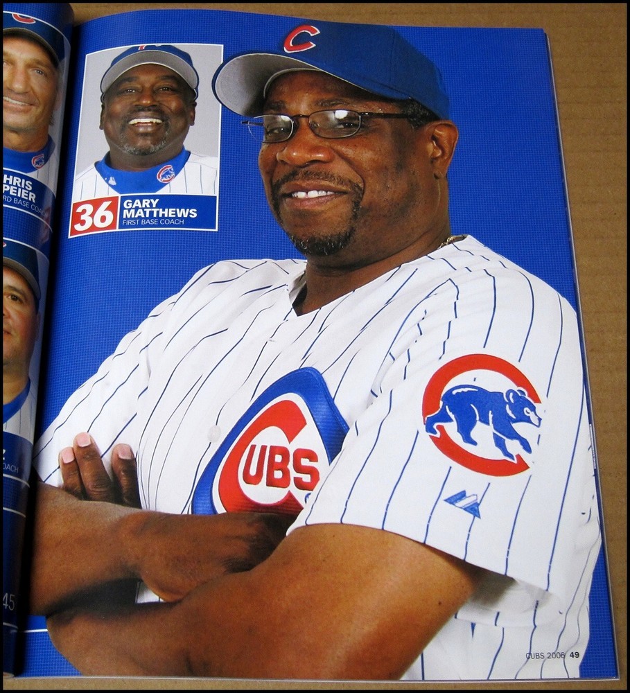 2006 Chicago Cubs Official Program Greg Maddux Kerry Wood Aramis Bruce Sutter