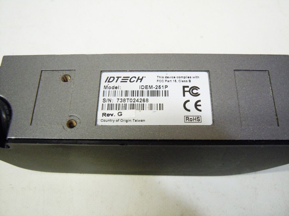IDTECH IDEM-251P MagStripe Magnetic Stripe Smart Card Reader SHIPS SAME DAY