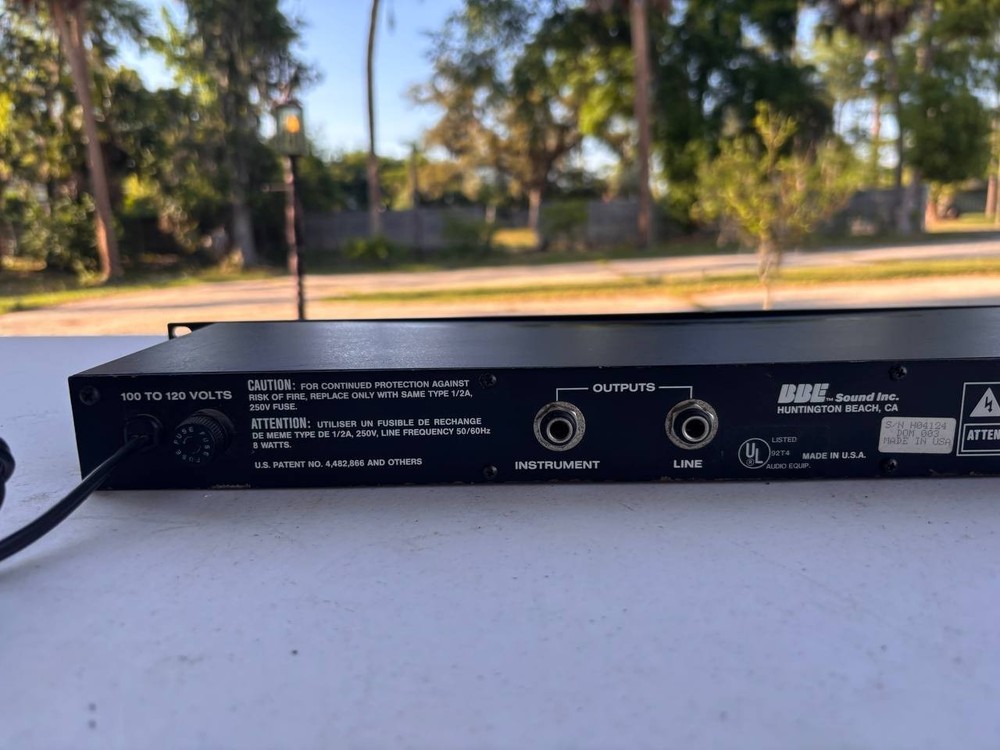BBE Sonic Maximizer 411 Dynamic Range Processor Working Fast Shipping PH9