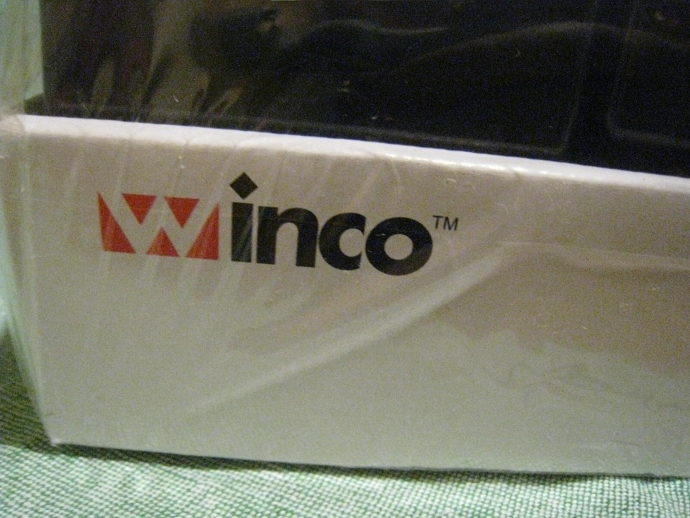 Winco 12 Pack Plastic Sugar Packet Holders Black PPH-1K Tableware Restaurant NEW