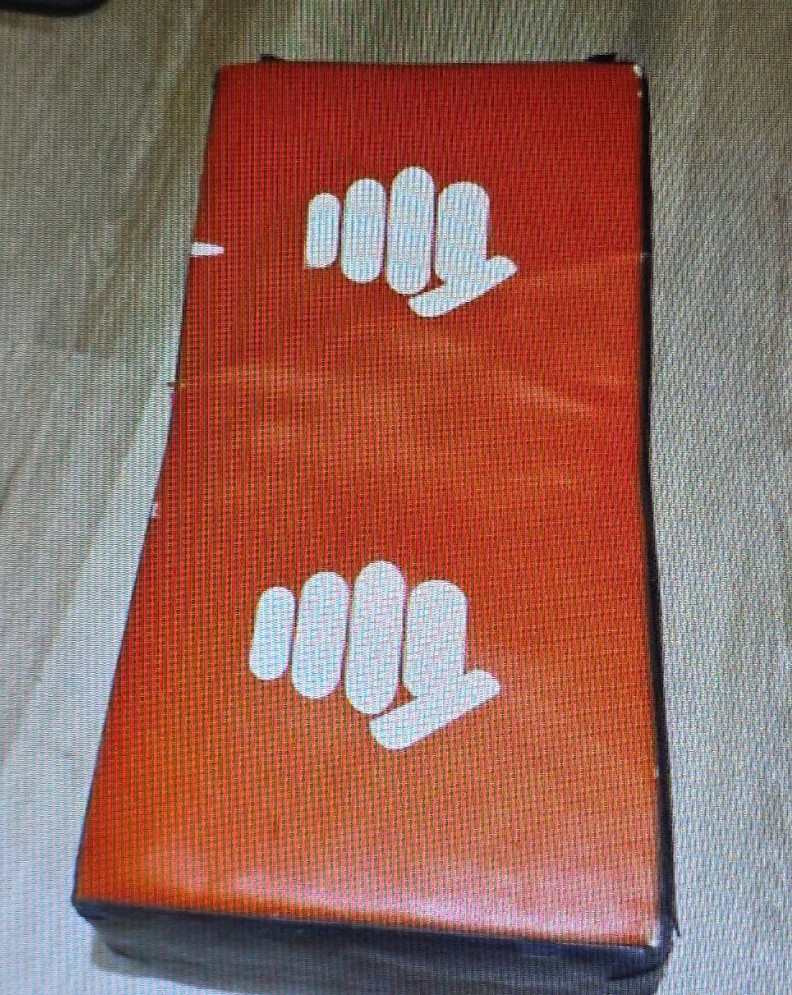 Martial Arts Curved Body Shield 30" x 15"