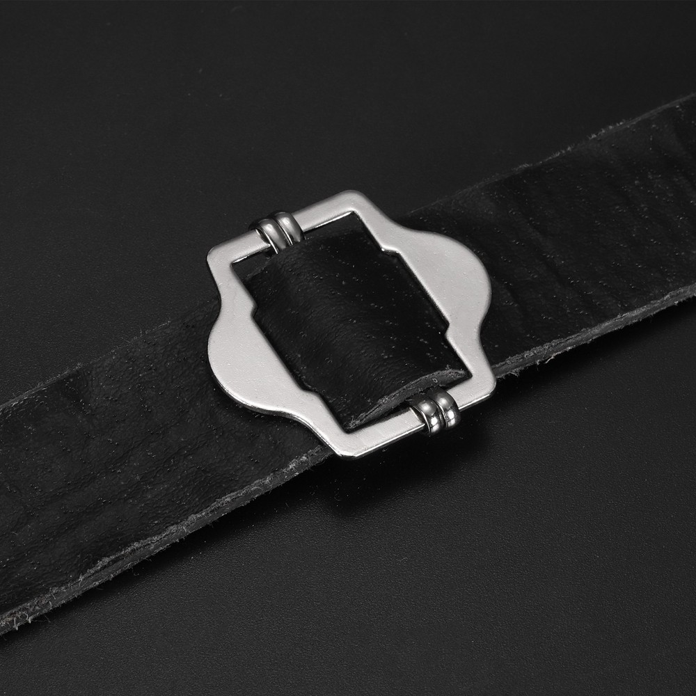10Pcs Adjuster Slide Buckles 25mm Webbing Strap Roller Pin Clip Black