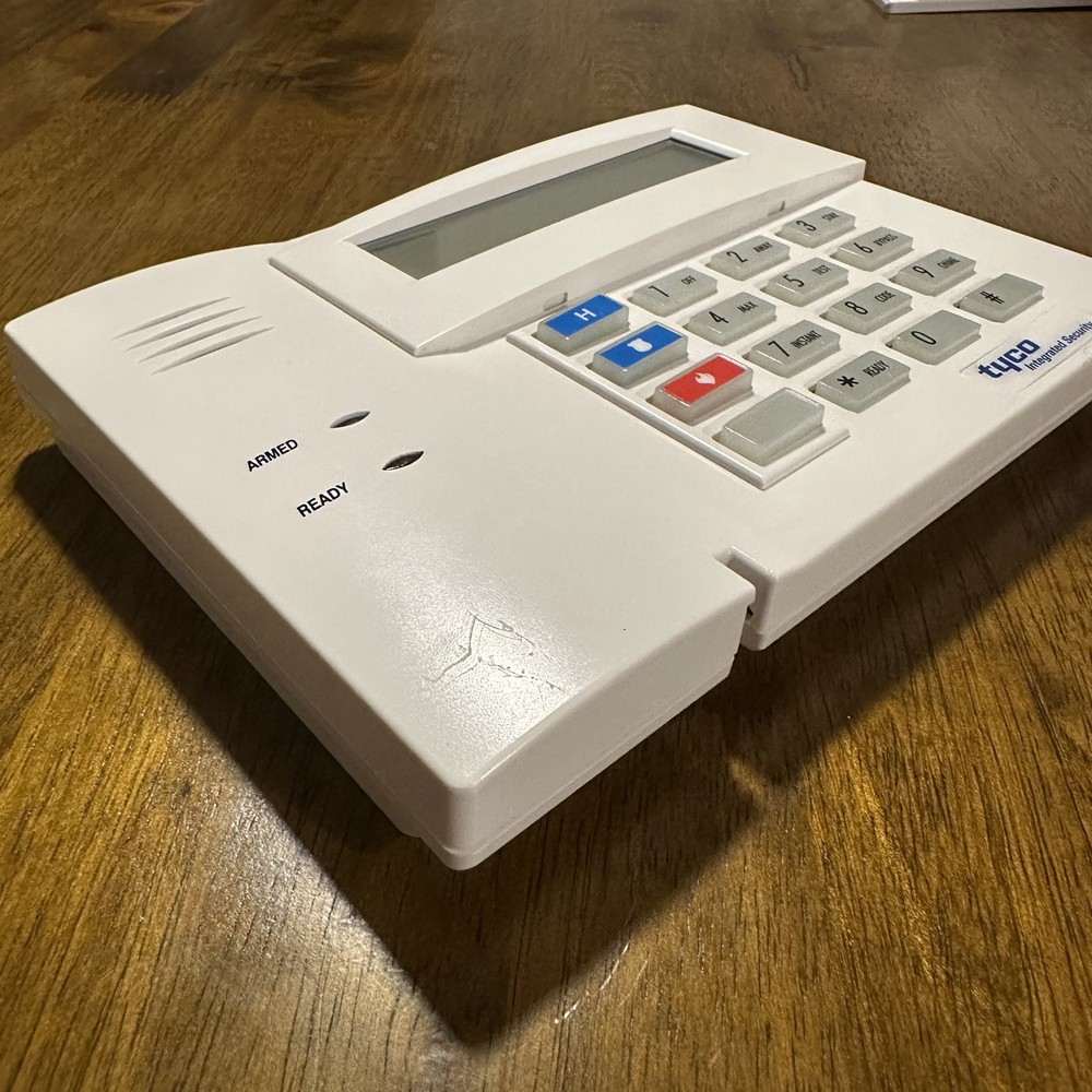 Honeywell 6160TYC Custom Alpha Security Keypad - TESTED