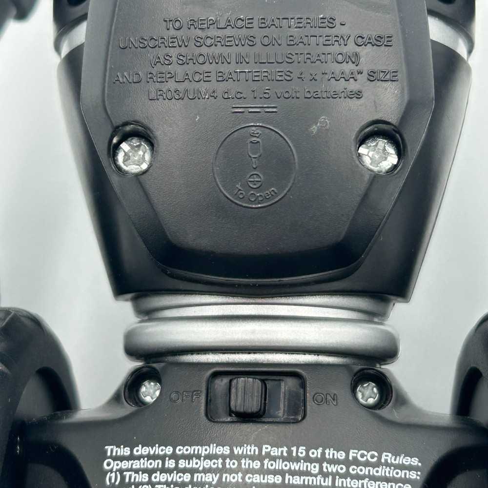 MIP WowWee Toy Coding Rolling Robot 0820 Black/Silver Smart App -Works! 2013