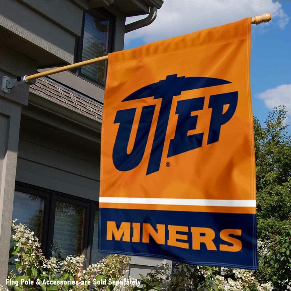 Texas El Paso Miners House Banner Flag