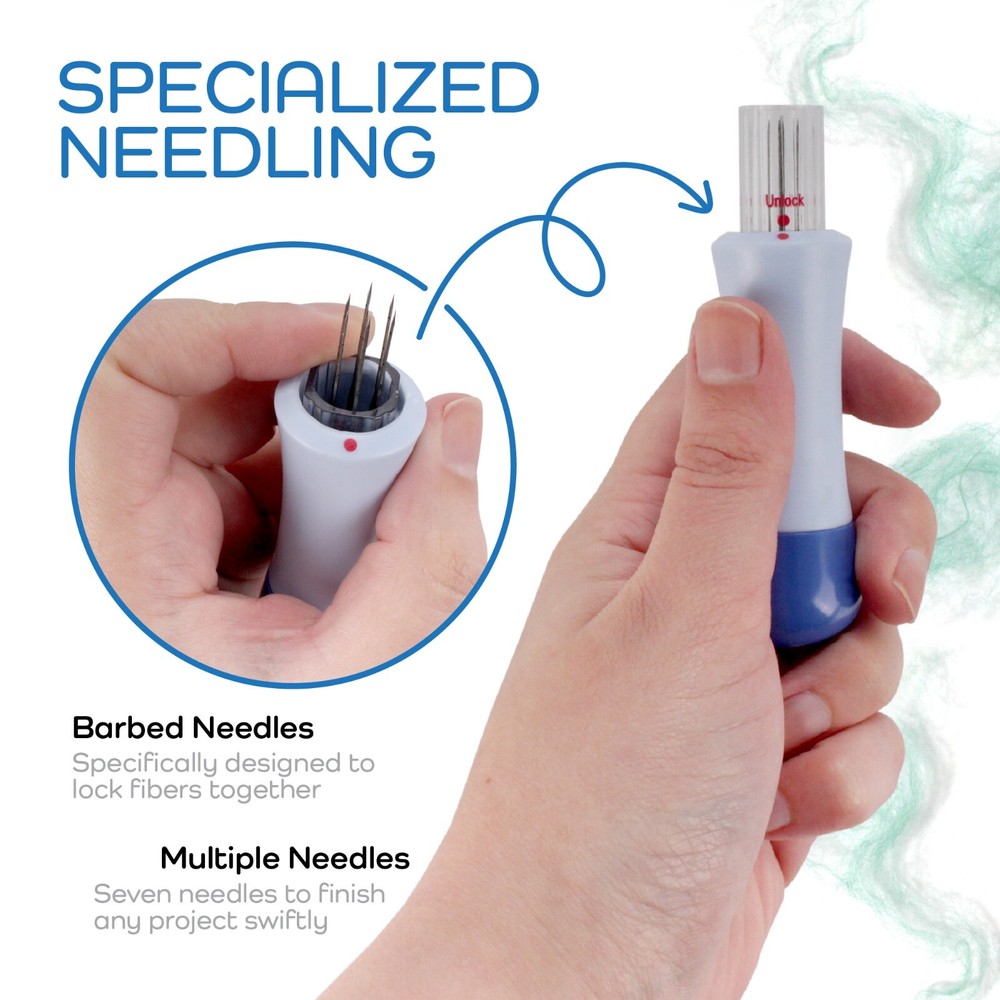 7 Point Barbed Felting Needle